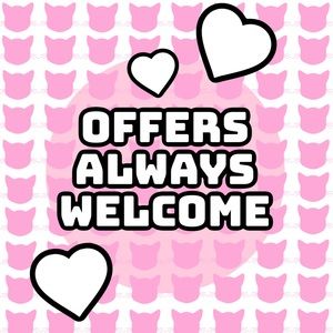 💖🐱OFFERS VERY WELCOME HERE🐱💖
